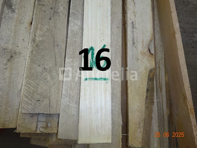3 pallets planken van 1m20/7cm/2 2,5, 1 set planken van 2m60/7cm/2 2,5 - afbeelding 1 van  6