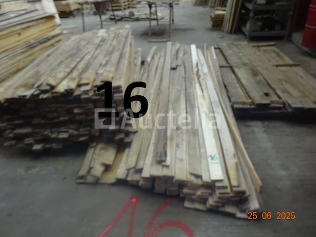 3 pallets planken van 1m20/7cm/2 2,5, 1 set planken van 2m60/7cm/2 2,5 - afbeelding 2 van  6