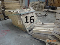 3 pallets planken van 1m20/7cm/2 2,5, 1 set planken van 2m60/7cm/2 2,5 - afbeelding 5 van  6