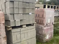 3 palletten betonmetselstenen