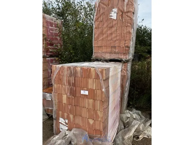 3 palletten snelbouwstenen wienerberger - afbeelding 1 van  3