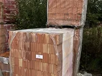 3 palletten snelbouwstenen wienerberger