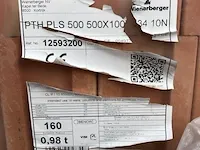 3 palletten snelbouwstenen wienerberger - afbeelding 2 van  3