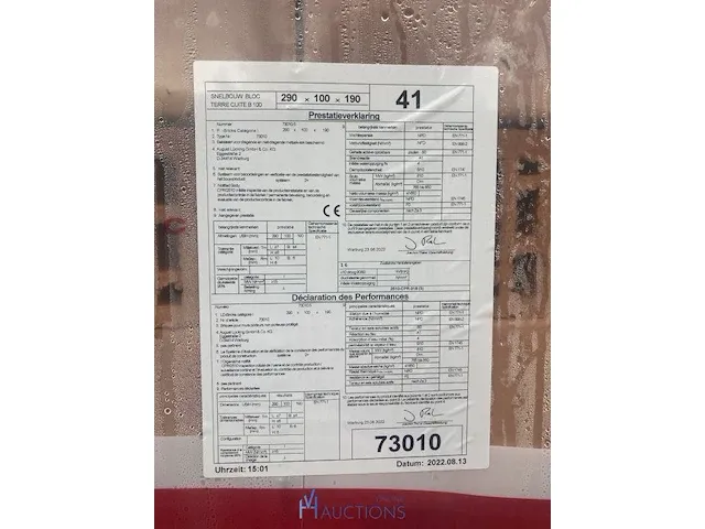 3 palletten snelbouwstenen - afbeelding 3 van  3