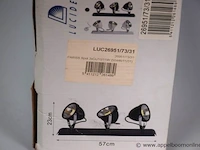 3 plafondlamp vv 3 spots lucide pariss - afbeelding 2 van  2