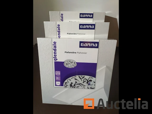 3 plafondlampen nieuw gamma glendale - afbeelding 1 van  5