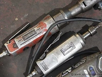 3 pneumatische handgereedschappen plus elektrische dremel - afbeelding 2 van  3