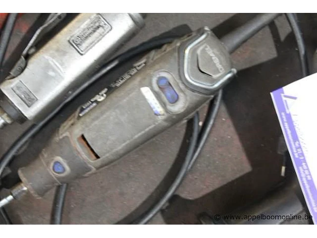 3 pneumatische handgereedschappen plus elektrische dremel - afbeelding 3 van  3