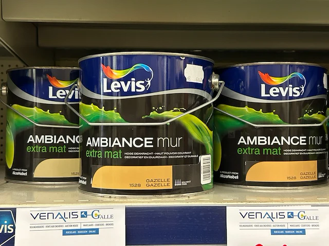 3 potten verf levis - afbeelding 1 van  3
