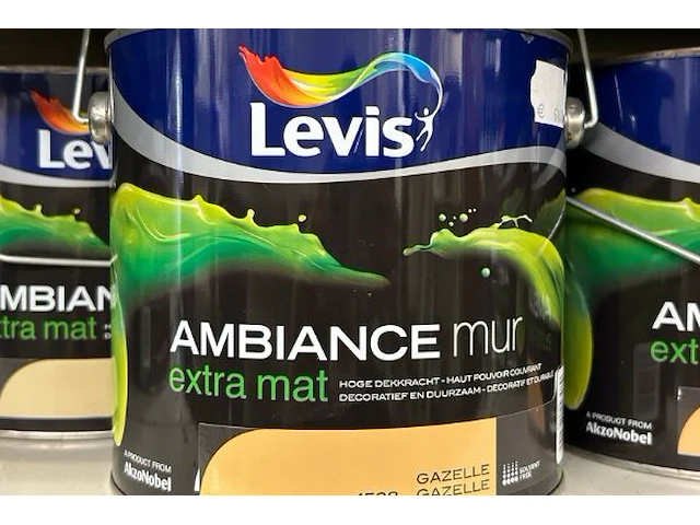 3 potten verf levis - afbeelding 2 van  3
