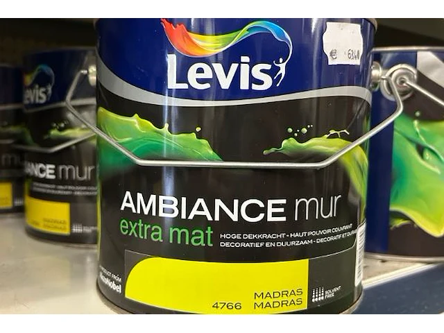 3 potten verf levis - afbeelding 2 van  3