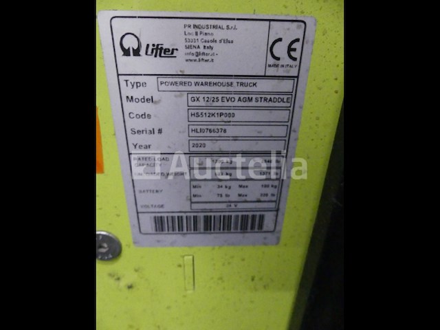 3 pramac gx12 stapelaars - afbeelding 5 van  19