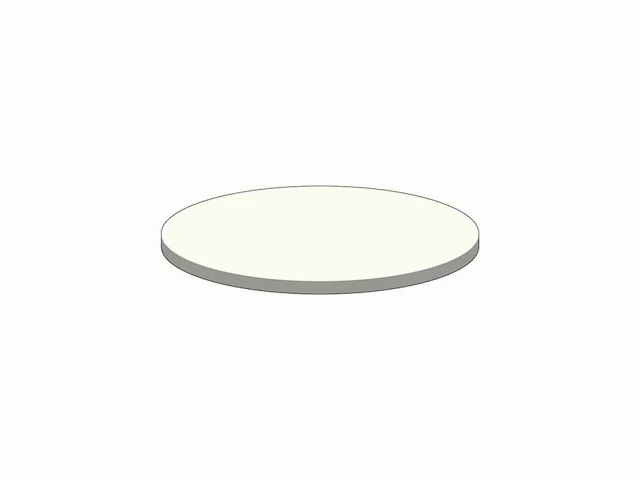 3 pro buffettafels rond - ø 183 cm - met ecru stretch top - afbeelding 3 van  6