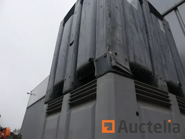 3 pvc afval bakken stapelbare - afbeelding 6 van  6
