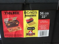 3 pvc gereedschapskoffers big jim - afbeelding 3 van  3