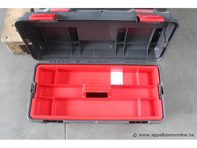 3 pvc gereedschapskoffers tayg - afbeelding 2 van  3
