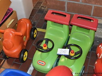 3 pvc loopwagentjes - afbeelding 1 van  1