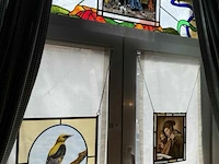 3 raampjes uit loodglas - afbeelding 1 van  4