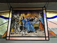 3 raampjes uit loodglas - afbeelding 4 van  4