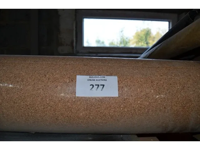 3 rollen kurk ondervloer voor laminaat 10m x 1m x 2mm , 1 rol waterisolatie - afbeelding 2 van  6