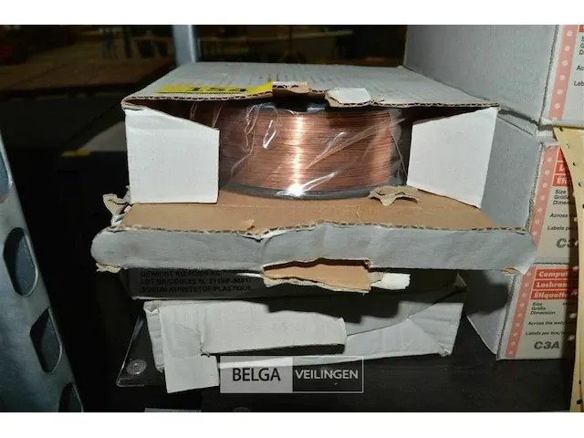 3 rollen lasdraad contimac s62 ø 0,80mm 3x5kg - afbeelding 2 van  2