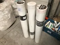 3 rollen overschilderbare glasvezels - afbeelding 1 van  4