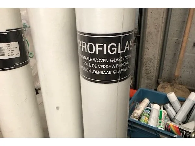 3 rollen overschilderbare glasvezels - afbeelding 2 van  4