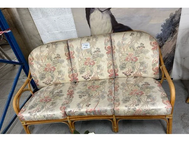 3 rotan zetels - afbeelding 2 van  6