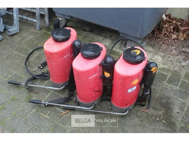 3 rugsproeiers birchmeier - afbeelding 1 van  5