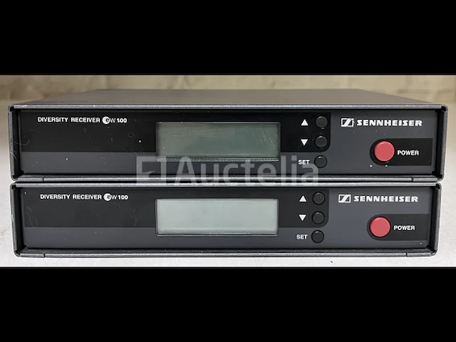 3 sennheiser ew100 draadloze microfoonontvangers - afbeelding 1 van  2