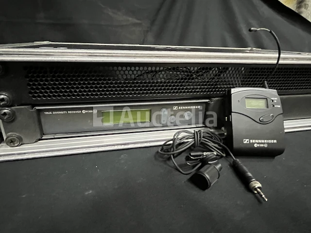 3 sennheiser ew300 g2 lavalier microfoon ontvanger kits - afbeelding 1 van  1