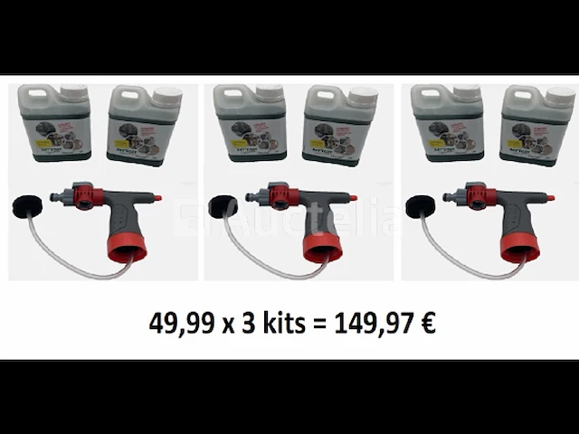 3 sets diversey reinigingsproducten voor daken, gevels, terrassen, onkruidverdelgers - afbeelding 1 van  2