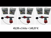 3 sets diversey reinigingsproducten voor daken, gevels, terrassen, onkruidverdelgers - afbeelding 1 van  2