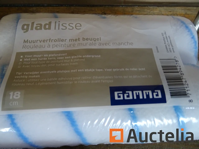 3 sets van 2 gamma muurverfrollers met handvat - afbeelding 5 van  5