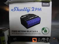 3 shelly-schakelaars (din 2 pro 2, plus 1 mini, plus 2 pm) - afbeelding 4 van  4