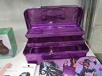 3 smartwatches , mini vernevelaar, naaikistje, h valve mat zwart, houten schaal, 4 tablet hoezen, kralen hama - afbeelding 9 van  11