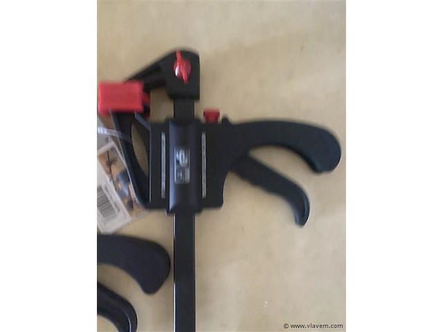 3 snelspan lijmklemmen 150 mm - afbeelding 2 van  4