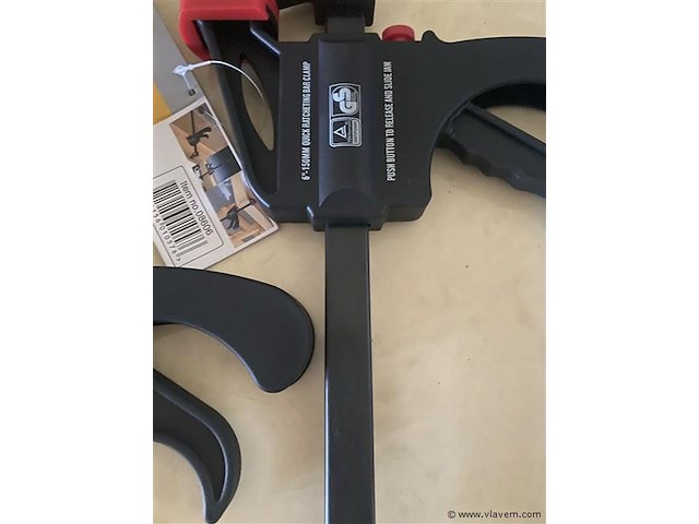 3 snelspan lijmklemmen 150 mm - afbeelding 3 van  4