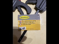 3 snelspan lijmklemmen 4" - afbeelding 3 van  3