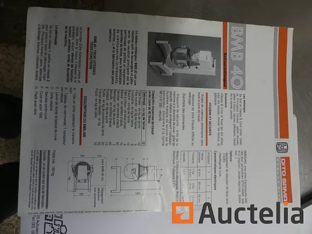 3-speed mixer dito sama mb 40 s - afbeelding 5 van  16