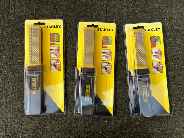 3 stanley diamantslijpstenen - afbeelding 1 van  3
