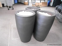 3 stenen plantenbakken - afbeelding 1 van  1