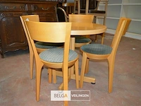 3 stoelen en 2 bijzettafeltjes - afbeelding 4 van  4