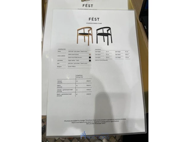 3 stoelen fest - afbeelding 5 van  5