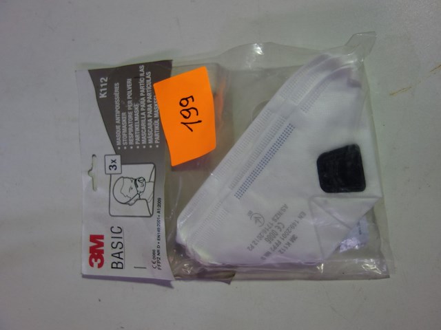 3 stofmaskers - afbeelding 1 van  1