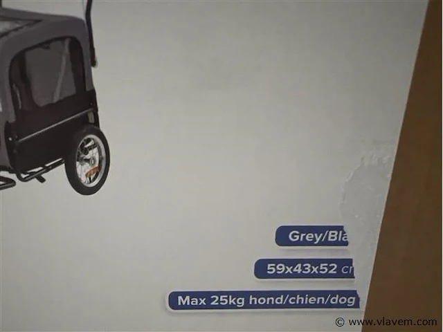 3 stuks, honden fietskar - afbeelding 2 van  3