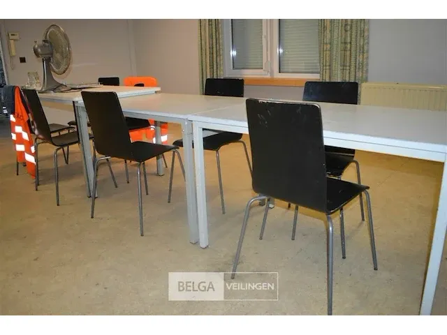 3 tafels + 8 stoelen - afbeelding 6 van  6