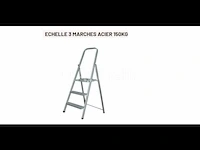 3-traps ladder 150 kg - afbeelding 1 van  3