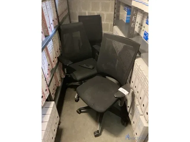 3 typistenstoelen - afbeelding 1 van  4