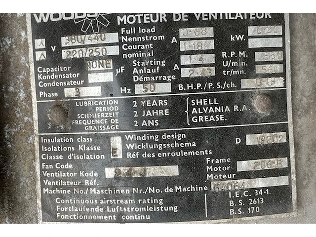 3 ventilatoren woods - afbeelding 3 van  4